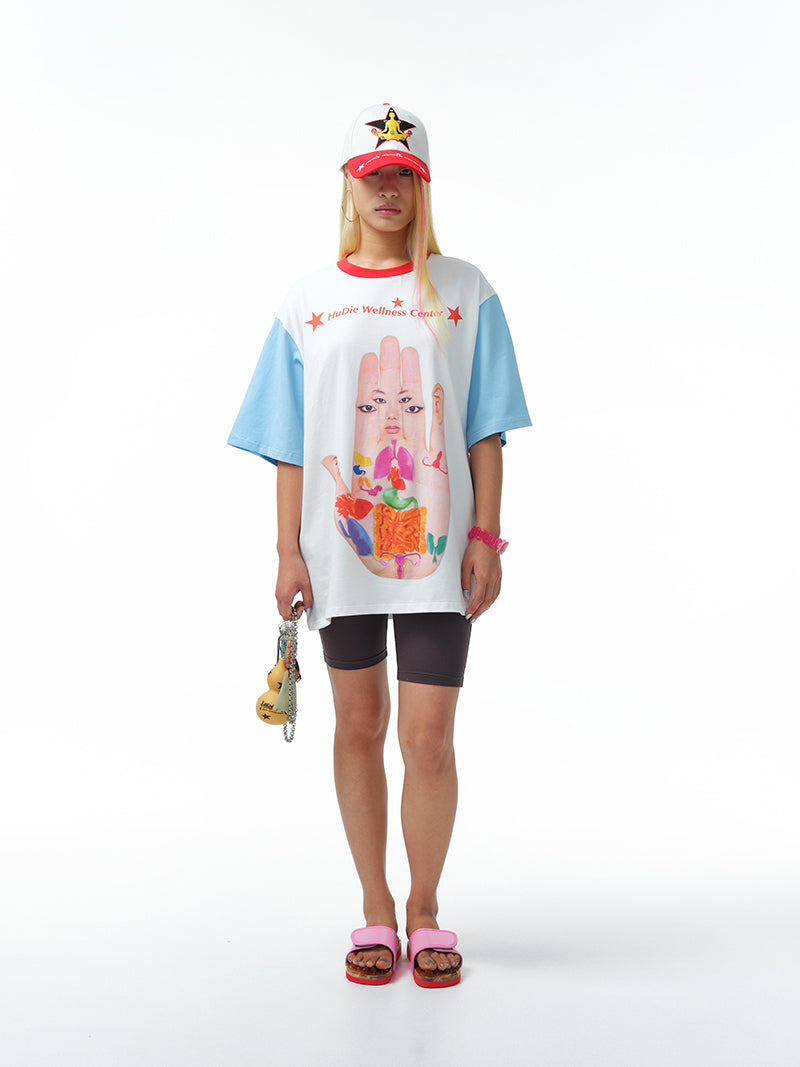 Wellness Hand Print T Shirt