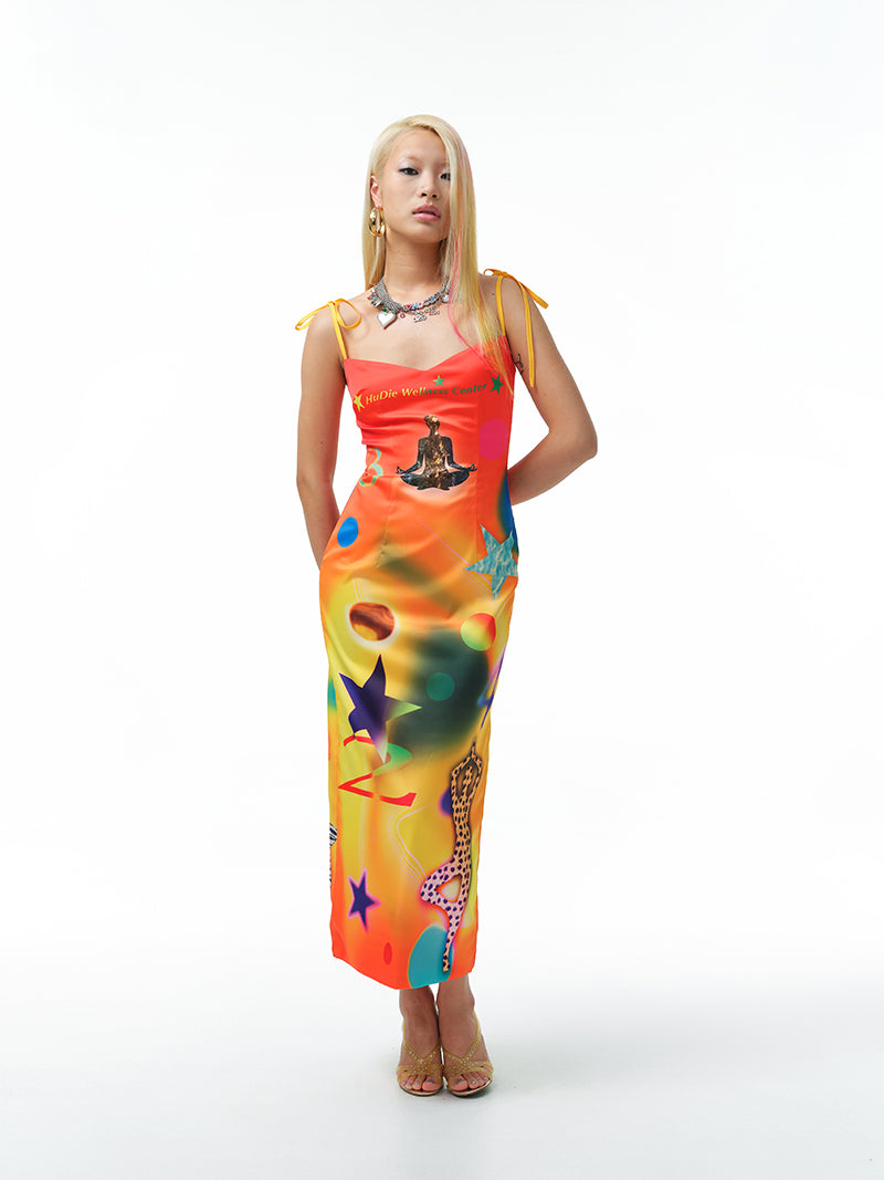Wellness Print Dress