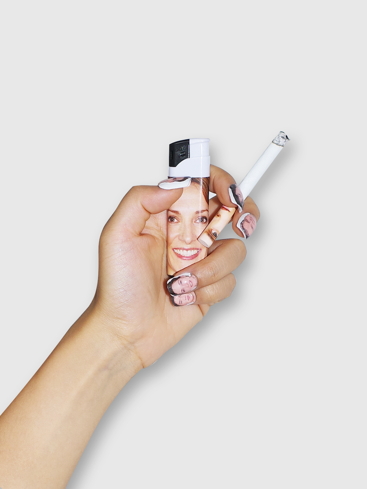 HuDieGongZhu X TALIOnailhouse Face Press On Nails