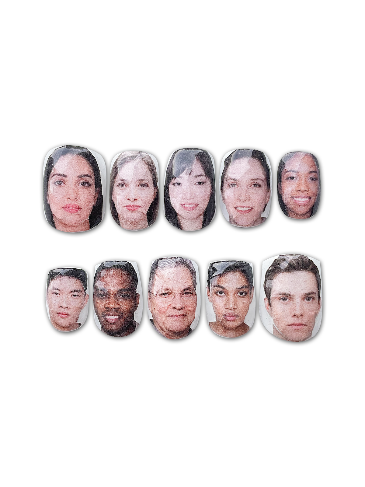 HuDieGongZhu X TALIOnailhouse Face Press On Nails