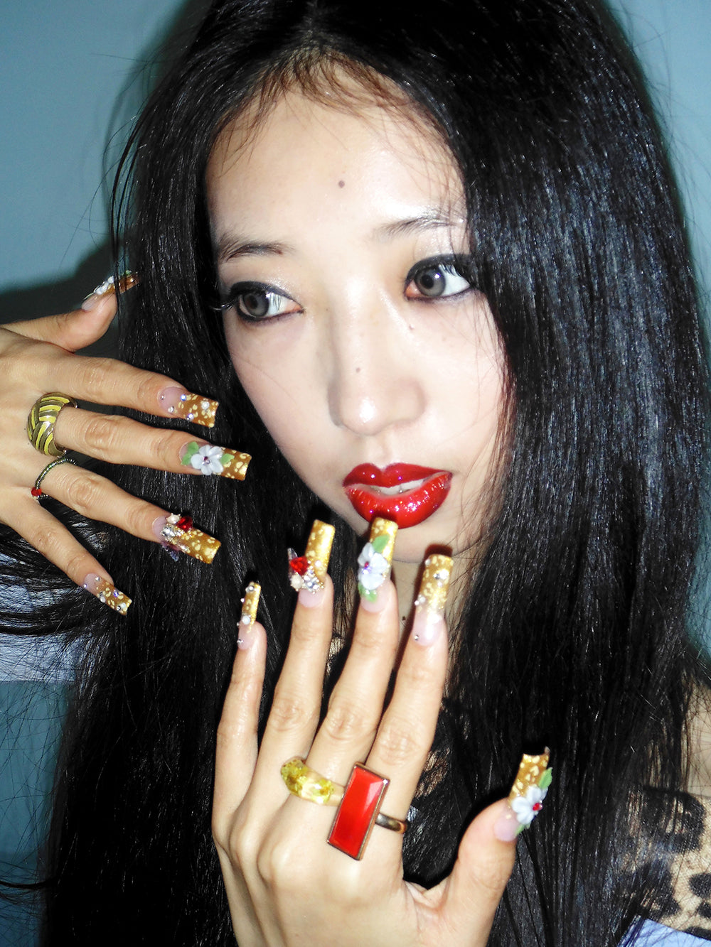 HuDieGongZhu X TALIOnailhouse "Gilding" Press On Nails