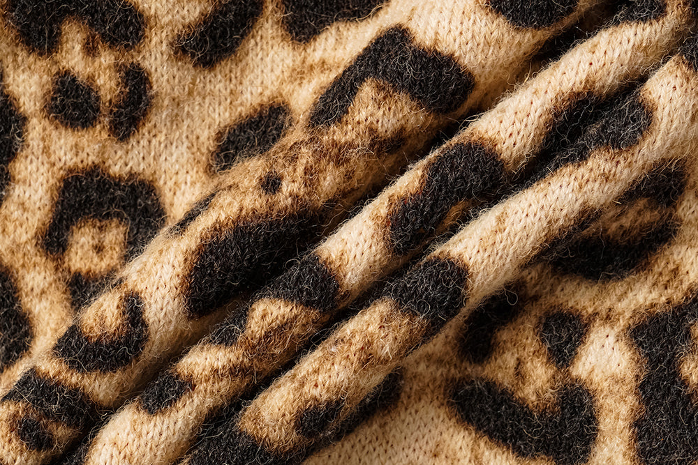 Leopard Rhinestone Shorts