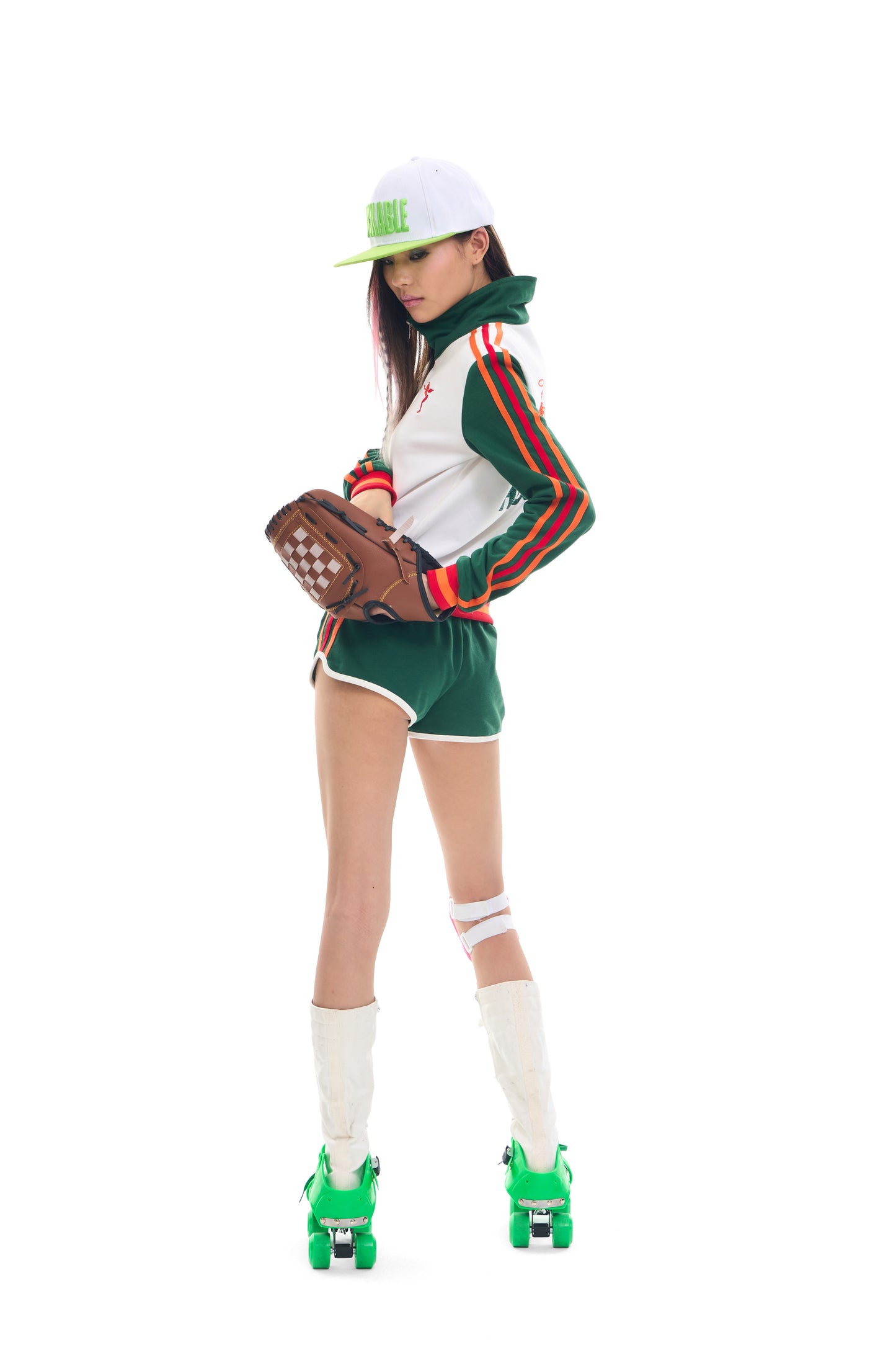 711 Armed Angel Embroidered Rhinestone Track Jacket