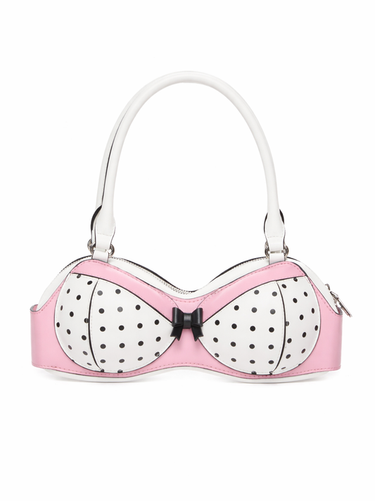 Polka Dot Bra Bag